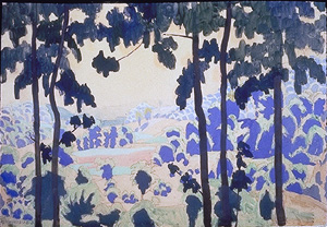 Image of watercolor by Charles Burchfield
