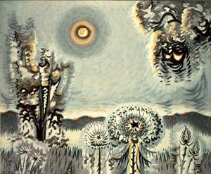 Charles Burchfield - Sultry Moon