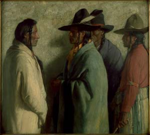 Joseph Sharp - Young Chief's Mission