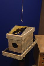 Image Image of untitled birdhouse from A Promise of Blue in Green by Johnny Coleman