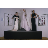 Image of a scene from the 2000 exhibition Reality and Interpretation at The Ohio Arts Council's Riffe Gallery