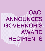 OAC Announces Governor's Awards Recipients