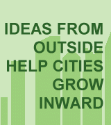 Ideas From Outside Help Cities Grow Inward