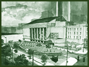 Drawing of Renovated Valentine Theater
