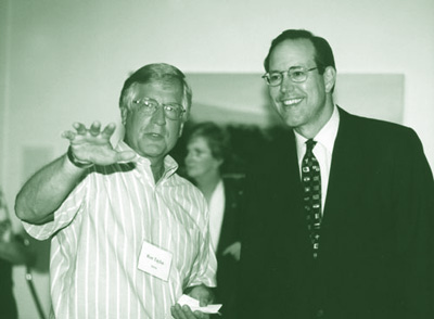 Governor Bob Taft and Ohio artist Ron Taylor