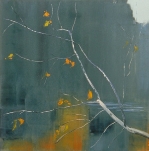 Stephen Pentak, 1998 
Near Wilson Bridge Road VII 
oil on panel, 36" x 36", 
91.25 cm x 91.25 cm 