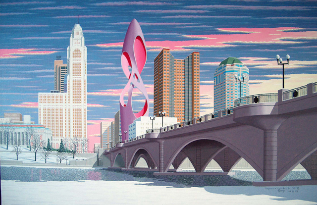 Art BeeryElegance in Columbus No. 22005Oil on canvas24" x 36"