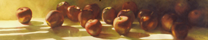 image of a painting by Joan Rothel Shulz titled Exploring Apples Again