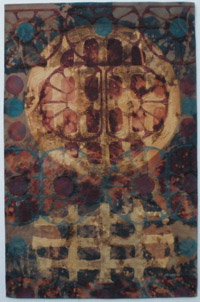 Image of a quilt by Bob Adams titled Infrastructure No. 32