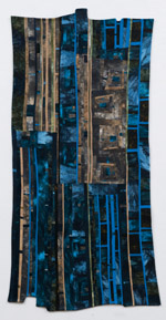 image of a quilt by Beth Carney titled Structured Chaos 25