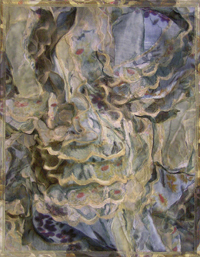 image of a quilt by Jessica Jones titled Ruffled
