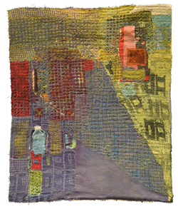 image of a quilt by Judy Rush titled Silence