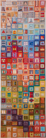 image of a quilt by Erin Wilson titled Miscellany