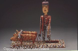 Logger with Team of Oxen