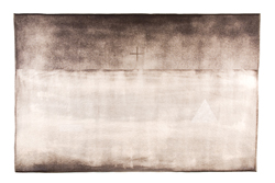 image of a quilt by Clare Plug titled Antarctica Series: Out On The Barrier